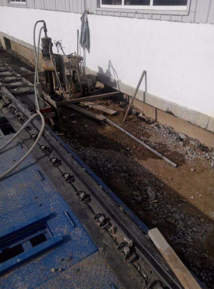 上犹注浆治理铁路高路基沉陷病害